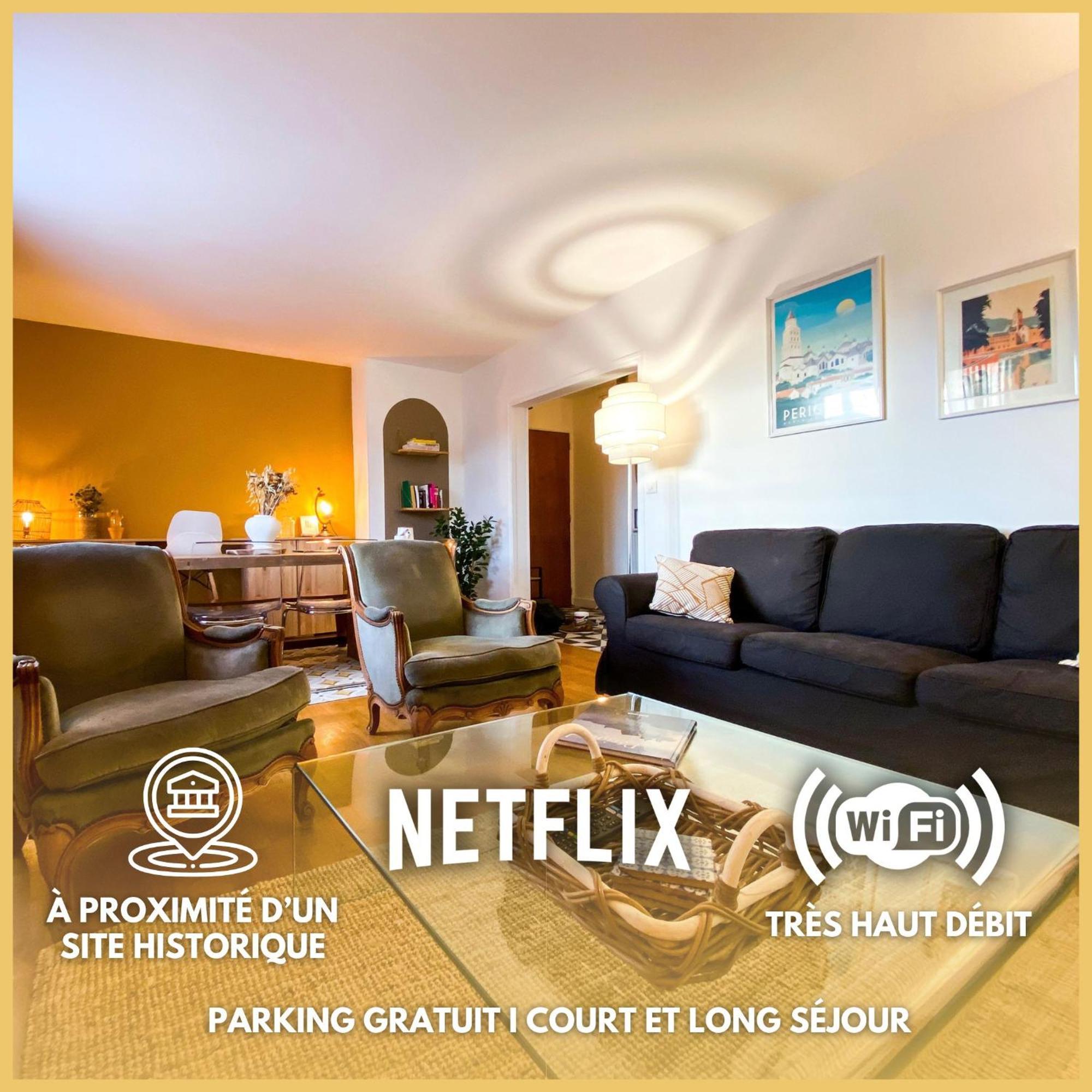 Superbe appartement avec vue sur la tour de Vésone Périgueux Exterior foto